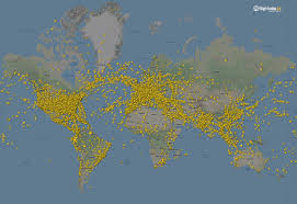 Flightradar 24 tracks nearly every plane in the. Then And Now Visualizing Covid 19 S Impact On Air Traffic Flightradar24 Blog