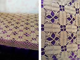 Tutorial merajut taplak meja motif granny flower. Tali Pinggang Yang Diselimuti Gambar Rajah Dengan Penerangan Untuk Pemula