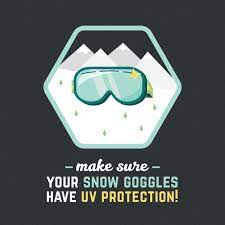 Make Sure You Remember To Wear Sunglasses Or Snow Goggles When Skiing Snowboarding Or Mountain Climb Snow Goggles Optician Marketing Sunglasses Uv Protection