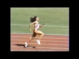 Griffith joyner's physique and records numbers fuelled these rumours despite her testing negative on all of her doping tests. Florence Griffith Joyner 200m 21 56 World Record Semis Interview Technique Biomechanics Rare Youtube