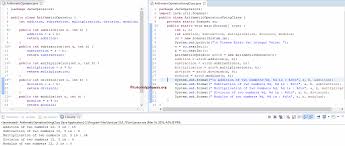 Java Arithmetic Operators Arithmetic Java Java Programming Language