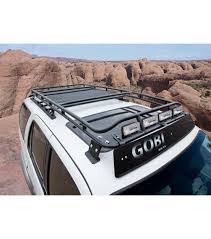Toyota 4runner 3rd Gen Stealth Rack Multi Light Setup With Sunroof Gobi Racks 4runner Toyota 4runner Suv Camper