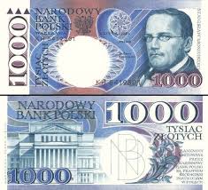1000 Zlotych Polskich Non Released Coins Cards Personalized Items