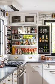 pantry cabinet sitting on countertop