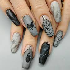 Check spelling or type a new query. Gothic Black And Red Nails Coffin Novocom Top