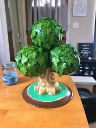 I Crafted This Tree In Anticipation For New Horizons I M Going To Make Attachable Fruit And B In 2020 Animal Crossing Funny Animal Crossing Plush Animal Crossing Game