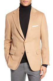 It was all over the runways (especially at chloe) but i'm not sure it you will find the cool camel colours have a pinkish tinge, while the warm undertone camel's are more yellowed. Hickey Freeman Beacon Classic Fit Camel Hair Blazer Nordstrom