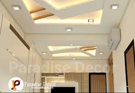 Latest Gypsum Ceiling Design 2020 Paradisedecor 1bhk Interior Design Gypsum Ceiling Gypsum Ceiling Design Gypsum Ceiling Ceiling Decor
