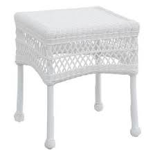 Picture Of Wicker End Table White Wcktop Furniture Diy Modern Furniture Home