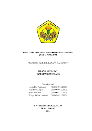 Maybe you would like to learn more about one of these? Pdf Proposal Program Kreativitas Mahasiswa Judul Program Keribow Keripik Banana Rainbow Widya Syifaul Hazanah Academia Edu
