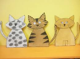 Pin By Gokce Gkc On Sd R V Rooms Animal Art Projects Animal Crafts For Kids Cat Art