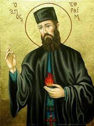Αλλά τί νά ειπώ καί τί. Osios Efraim Neas Makrhs O 8aymatoyrgos Agios Ths Attikhs