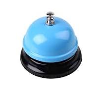 Amazon.com : Restaurant Service Table Bell Bar Bell Desk Kitchen Hotel  Counter Reception Restaurant Bar Ring for Service Call Bell (Blue) : Office  ...