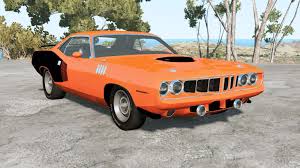 Original broadcast sheet and same owner for 17 years.factory tx9 black car. Plymouth Hemi Cuda 1971 For Beamng Drive