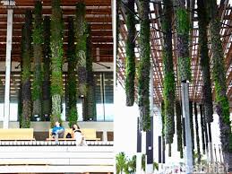 Photos Patrick Blanc Hangs 67 Extraordinary Vertical Garden Tubes In Miami Inhabitat Green Design Vertical Garden Vertical Green Wall Living Green Walls