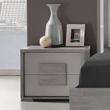 Shop online for bedside tables. Ovidia Grey Nightstand