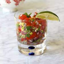 Shot glass hors devours ideas : Shot Glass Appetizers All In One Finger Foods For Your Next Party Kitchn