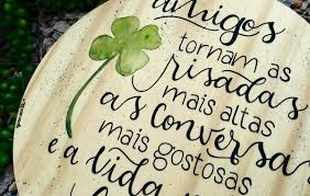 Maybe you would like to learn more about one of these? Quadro Redondo Com Frase Sobre Amizade No Elo7 Parearte Atelie 131387c