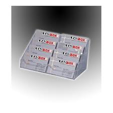 Our acrylic calling card displays feature counter, floor standing, and wall mount designs for placement anywhere. Clear Acrylic 8 Pocket Business Card Holder