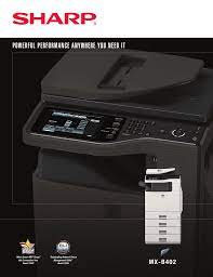 The device also includes drivers. Sharp Mx B402 User Manual Manualzz