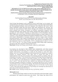 Pdf Penerapan Tugas Menulis Jurnal Belajar Terhadap Nilai Akhir Mahasiswa Pada Mata Kuliah Pengantar Pendidikan Di Prodi Pendidikan Biologi Fkip Umm Implementation Of Log Learning Task Towards Learning Outcomes At Introduction To Education