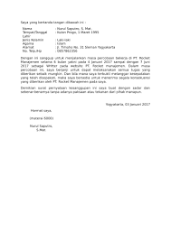 Suratresmi.id » surat resmi » 15 contoh surat resmi dalam bahasa inggris lengkap dan terbaru. Contoh Surat Pernyataan Bentuk Word Contoh Surat