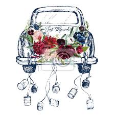 Vorlagen zum ausdrucken und mehr. Aquarell Dahlie Blume Hand Bemalt Herbst Floral Illustration Leinwandbilder Bilder Marsala Dahlie Realistisch Myloview De