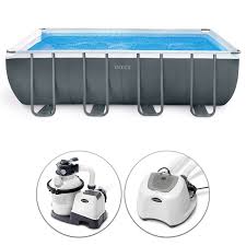Piscina Intex Ultra Xtr Frame Rettangolare 5 49 X 2 74 H 1 32 M Bsvillage Com
