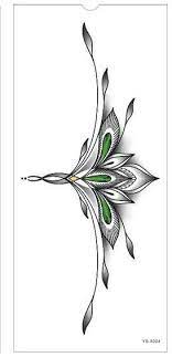 Chest Or Sternum Temporary Tattoo Sternum Tattoo Fake Tattoos Lower Back Tattoos