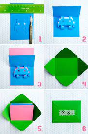 Pop up flowers are a perfect addition to greeting cards that will brighten someone's day. How To Make An 8 Bit Pop Up Greeting Card Pop Up Cards Popup Cards Tutorial Cards