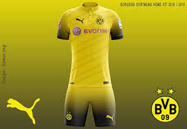 Dortmund home jersey 2018/19 | ez football korea. Borussia Dortmund Concept Home Kit 2018 2019 On Behance Sports Jersey Design Jersey Design 3d T Shirts