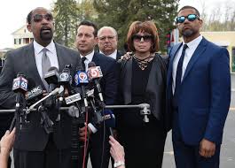 Ap 17114633441405 Aaron Hernandez S Defense Attorneys From Left Ronald Sullivan Jose Baez George Leontire Linda Kenney Baden Jose Baez Hernandez Funeral