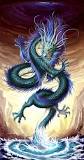 What color is the most powerful Chinese dragon?