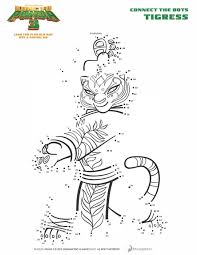 Tigress Has A Fun Activity To Get Your Kids Ready For Family Movie Night Kungfupanda3 Kung Fu Panda Coloring Pages Panda Craft