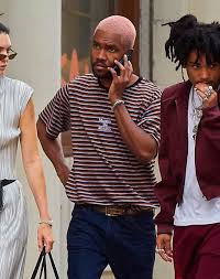 Naturally textured hair right now, the halfway dye job is a good example of how guys can embrace. Jaden Smith S Haircut Is Working Overtime Gq