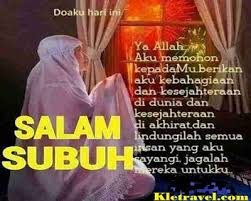 Selamat Pagi Salam Subuh Doa Selamat Pagi Membaca