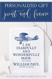 All gifts are practical and memorable! Personalized Baptism Gift Personalised Baptism Gift Baby Boy Etsy Baptism Gifts For Boys Personalized Baptism Gift Baby Dedication Gifts