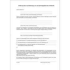 Diese schweigepflichtsentbindung gilt gegenüber folgenden. Soldanplus Schweigepflicht Entbindung Jetzt Kaufen