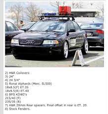 2000 2001 Audi A4 Stance Rims And Tires Audi Coilovers
