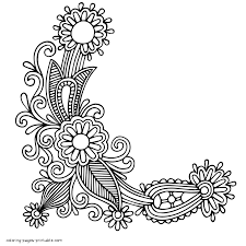 Kids like coloring flowers and so do adults. Flower Pattern Coloring Sheet Coloring Pages Printable Com