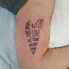 But the vast majority of lyrical quotes are pretty much. 40 Inspiration For Quote Tattoos What S Your Favorite Saved Tattoo