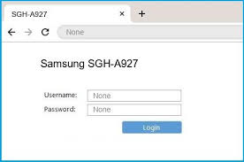 Mantente conectado a tus seres queridos a través de correos electrónicos, texto, mensajes de vídeo, etc., con el teléfono móvil samsung sgh a927 flight ii. Samsung Sgh A927 Router Login And Password
