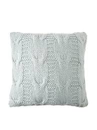 Free delivery on orders over $35. 20 By 20 Inch Be You Tiful Home Michaela Aqua Knitted Pillow Throw Pillows Home Kitchen
