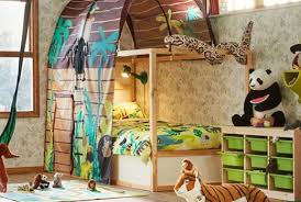 Jungle Room Ikea Kids Room Kid Beds Kids Jungle Room