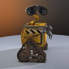 Free Rigged Wall E 3d Model In 2020 Wall E Wall 3d Model