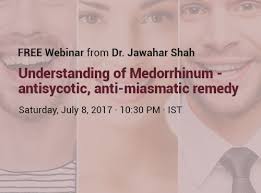 Course On Materia Medica Of Medorrhinum Homeopathy Remedy