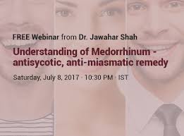 course on materia medica of medorrhinum homeopathy remedy