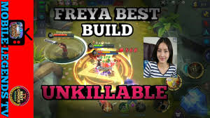 Unkillable Build Freya 100 Best Build Mobile Legends Freya Youtube
