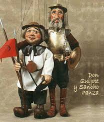 Las andanzas de don quijote y su escudero y amigo sancho panza mundialmente conocidas, esta vez contadas a los más pequeños. Don Quijote Y Sancho Panza Don Quixote Czech Marionettes Marionette Puppet