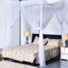 ( 3.8 ) out of 5 stars 49 ratings , based on 49 reviews current price $88.99 $ 88. 4 Corner Post Bed Canopy Mosquito Net Full Queen King Size Netting Bedding White Walmart Com In 2021 White Bed Canopy Queen Size Canopy Bed Canopy Bed Curtains